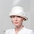 Недорогие Шляпы для вечеринки-Женские свадебные шляпы, элегантные шерстяные шляпы с атласным бантом для чаепития, женский головной убор, головной убор