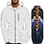 cheap Basic Hoodie Sweatshirts-Men&#039;s Hoodie Jacket Full Zip Hoodie Jacket Sweat Jacket Black White Wine Navy Blue Royal Blue Hooded Solid Color Zipper Casual Fleece Cool Casual Big and Tall Winter Spring &amp;  Fall Clothing Apparel