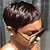 Недорогие Высококачественные парики-короткие парики короткие парики пикси для чернокожих женщин короткие парики парики пикси для афроамериканцев бордовые короткие парики пикси