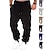 cheap Sweatpants-Men&#039;s Sweatpants Joggers Drawstring Solid Colored Breathable Soft Weekend Streetwear Simple Casual / Sporty Dark Grey Black Micro-elastic