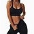 cheap Yoga Sets-Women&#039;s Yoga Suit 2 Piece Clothing Suit Solid Color rice white Black Yoga Fitness Gym Workout Tummy Control Butt Lift Breathable Sport Activewear Stretchy