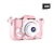 billiga Digitalkamera-minikamera barn digitalkamera kattleksak hd-kamera för barn pedagogisk leksak barnkamera leksaker kamera för pojke tjej bästa present