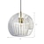 cheap Island Lights-LED Pendant Light Island Design Glass Globe Design Electroplated Nordic Style 110-240 V