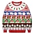 tanie Stroje na Boże Narodzenie-Świąteczny sweter Pullover 3D Na Dla par Męskie Damskie Dla dorosłych Druk 3D Impreza Święto