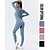 billiga Set och One-Pieces-Dam Onesie Träningsset Vinter Dragkedja fram Ensfärgat Kroppsdräkt Svart Rosa Elastan Yoga Kondition Gymträning Magkontroll Rumplyft Andningsfunktion Sport Sportkläder Elastisk