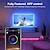 זול רצועות נורות LED-רצועת led אורות usb bluetooth מוסיקה סינכרון צבע שינוי שלט רחוק IR לחדר מסיבת חדר שינה חג המולד קישוט בית 5050 30 לדים/מ&#039; 5 מ&#039;