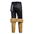 preiswerte Unterteile-Herren Wasserdichte Wanderhose Fleece-gefütterte Hose Softshellhosen Winter Außen Regular Fit warm Fleece-Futter Abnehmbares Vlies Atmungsaktiv Hosen / Regenhose Unten Dunkelgrau Schwarz / Orange