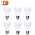 رخيصةأون LED Globe Bulbs-6pcs 7 W LED Globe Bulbs 680 lm B22 E26 / E27 14 LED Beads SMD 2835 Warm White Cold White 220-240 V 110-130 V