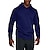 cheap Men&#039;s Tracksuit &amp; Hoodie-Men&#039;s Hoodie Sweatshirt Pocket Long Sleeve Top Street Casual Winter Fleece Thermal Warm Breathable Soft Fitness Gym Workout Performance Sportswear Activewear Solid Colored Black Purple Yellow