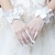 Недорогие Свадебные перчатки-Тюль До запястья Перчатка Старинный / Элегантный стиль С Бант(ы) Свадьба / Партия перчатки