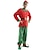 cheap Christmas Costumes-Santa Claus Elf Outfits Fancy Christmas Dress Men&#039;s Women&#039;s Boys Girls&#039; Christmas Christmas Christmas Eve Kid&#039;s Adults&#039; Party Christmas Velvet Top Dress Pants Hat
