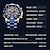 preiswerte Quarzuhren-LIGE Quarzuhren Stahl Uhren für Herren Analog Quarz Moderner Stil Wasserfest Nachts leuchtend Edelstahl Edelstahl / Ein Jahr