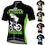 abordables Maillots Hombre-21Grams Hombre Maillot de Ciclismo Manga Corta Bicicleta Maillot Camiseta con 3 bolsillos traseros MTB Bicicleta Montaña Ciclismo Carretera Transpirable Suave Secado rápido Bandas Reflectantes Negro