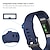 billige Fitbit urbånd-3 stk Smartwatch bånd til Fitbit Charge 2 Silikone Smartwatch Rem Blød Åndbart Sportsrem Udskiftning Armbånd