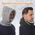 cheap Balaclavas &amp; Face Masks-Thick Fleece Hood Balaclava Windproof Mask Neck Cover Hats Thermal Warm Fleece Lining Breathable Breathability Soft Bike / Cycling Cotton Winter for Men&#039;s Women&#039;s Adults Cycling / Bike