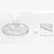 cheap Vessel Sinks-Round Artistic Vanity Basin Sink Bathroom Vessel Tempered Glass Bowl 16.5 inch, Art Wash Basin Mixer Faucet Set with Pop-up Drain, Boat Shape Countertop Above Counter Washroom