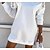 cheap Casual Dresses-Women&#039;s Lace Dress Sheath Dress Mini Dress White Floral Long Sleeve Winter Fall Spring Lace Stylish Crew Neck Weekend 2023 S M L XL XXL 3XL