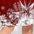 cheap 3D Shining Vision Dress-Kids Girls' Christmas Dress Dress Snowflake Dress Snowflake Long Sleeve Casual Fur Trim Crewneck Adorable Daily Polyester Above Knee Casual Dress Swing Dress A Line Dress Fall Winter 2-13 Years
