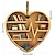 cheap Gifts-Book Lovers Heart Librarian Earring For Women Girls, For Her Librarian Book Earring, 1 Pair Cute Pendant Earrings