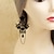 abordables Accesorios y más-Mujer Retro Antiguo Punk y gótico Steampunk Accesorios Pendientes  para  Víspera de Todos los Santos Carnaval Mascarada