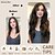 cheap Clip in Hair Extensions-Clip in Hair Extensions 20Inch 4PCS Long Soft Waves Natural Black Clip in Hair Extensions Synthetic Fiber Double Weft Thick Hair Pieces For Women Daily Wear