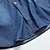 abordables chemises en jean pour hommes-Homme Chemise Chemise en chambray Chemise d'été Chemise en jean Chemise Boutonnée Chemise en Jean bleu marine Bleu Bleu clair Manche Courte Uni Couleur Unie Col Rabattu Extérieur Vacances Boutonné
