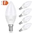 halpa LED-kynttilälamput-5kpl 6 W LED-kynttilälamput 450 lm E14 C37 12 LED-helmet SMD 2835 Lämmin valkoinen Kylmä valkoinen 220-240 V / RoHs / CE