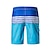 cheap Men&#039;s Pants-Men&#039;s Bathing Suit Board Shorts Swim Shorts Swim Trunks Summer Shorts Drawstring with Mesh lining Elastic Waist Stripe Print Breathable Quick Dry Knee Length Casual Holiday Beach Fashion Classic Style