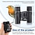 cheap Cellphone Camera Attachments-200x25 High Power Compact Binoculars with Clear Low Light Vision Large Eyepiece Waterproof Binocular for Adults Kids High Power Easy Focus Binoculars for Bird Watching Outdoor Hunting Travel