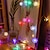 preiswerte LED Lichterketten-LED-3D-Blumen-Lichterkette, 6 m, 3 m, AA-Batterie, Urlaubs-Lichterkette, flexible Lichterkette für Weihnachten, Urlaub, Hochzeit, Party, Dekoration, Beleuchtung