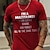 cheap Men&#039;s Graphic T Shirt-I &#039;M A Multitasker Can Listen Ignore And Forget All At The Same Time T-Shirt Mens 3D Shirt For Birthday | Red Summer Cotton | Grey Tee Casual Style Classic Cool Letter I&#039;M Crew Neck Clothing Apparel