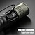 cheap Flashlights &amp; Camping Lights-S187 LED Flashlight Rechargeable 26650 Type C 2A XHP360 2500lm Torch with Power Indicator and Power Output Interface