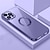 olcso iPhone-tokok-telefon Ügy Kompatibilitás iPhone 15 Pro Max Plus iPhone 14 13 12 11 Pro Max Plus Magsafe-el Kamera lencsevédő Ütésálló Tömör szín TPU