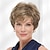 cheap Older Wigs-Classic Short Wig with Enviable Volume and Textured Layers / Multi-Tonal Shades of Blonde