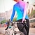 ieftine Tricouri pentru femei-21Grams Pentru femei Jersey de ciclism Manșon Lung Bicicletă Jerseu Topuri cu 3 buzunare spate Ciclism montan Ciclism stradal Respirabil Confortabil la umezeală Uscare rapidă Dungi reflectorizante