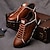 voordelige Herensneakers-Voor heren Sneakers Grote maten Comfortabele schoenen Wandelen Vintage Casual Brits Buiten Dagelijks Synthetisch Veters Zwart Geel Rood Lente Herfst