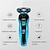 billiga Rakning och hårborttagning-ny elektrisk rakapparat tvättbar uppladdningsbar elektrisk rakhyvel rakmaskin för män skäggtrimmer våt-torr dubbel användning