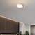 levne Stropní světla a fanoušky-LED stropní svítidla stmívatelná 4-světelná hliníková moderní lakovaná povrchová úprava led 220-240v