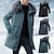 preiswerte Daunenjacken &amp; Parkas für Herren-Herren Daunenjacke Gepolstert Sports Outdoor Winter Polyester warm Windundurchlässig Atmungsaktiv Wasserdicht Regular Fit Blau-Grün Grün Grau Schwarz Weste