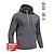 cheap Men&#039;s Tracksuit &amp; Hoodie-Men&#039;s Hoodie Sweatshirt Pocket Long Sleeve Top Street Casual Spring Hooded Fleece Thermal Warm Breathable Soft Fitness Gym Workout Performance Sportswear Activewear Solid Colored Black White Yellow
