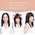abordables Tupés-cabello 100% cabello humano real para mujeres con flequillo 360 cabello para adelgazar piezas de cabello hl16-10 (rubio con marrón ceniza) 10 pulgadas