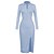 cheap Casual Dresses-Women&#039;s DESIGN Long-sleeved ribbed rope belt button slit dress sage green lavander brown