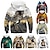 voordelige 3D hoodies en sweatshirts voor jongens-kinderen meisjes jongens hoodie trui dier kat lange mouw zak kinderen top casual hoodie schattig dagelijks wit geel blauw herfst 7-13 jaar