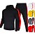 cheap Tracksuits-Men&#039;s Tracksuit Sweatsuit 2 Piece Street Winter Long Sleeve Thermal Warm Breathable Moisture Wicking Fitness Gym Workout Running Sportswear Activewear Stripes Black Yellow Red