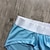 abordables Bóxer de hombre-Hombre 3 paquetes Boxers Cortos Ropa Interior Nailon Licra Color puro Baja cintura Blanco Rosa