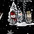 cheap Plus Size Blouses&amp;Shirts-Women‘s Plus Size Christmas Tops Blouse Shirt Snowman Snowflake Print 3/4 Length Sleeve Crew Neck Casual Festival Daily Cotton Spandex Jersey Winter Fall Black
