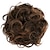 baratos Puxos-xl peruca scrunchy updo penteados de noiva scrunchie volumoso coque bagunçado cacheado mix cinza g19e