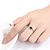 Χαμηλού Κόστους Δαχτυλίδια-Ανοίξτε τον δακτύλιο Πάρτι Πεπαλαιωμένο Στυλ Μαύρο S925 Ασημένιο ασήμι Πολύτιμος Βίντατζ Απλός 1 τεμ Οψιανός