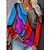 cheap Hoodies &amp; Sweatshirts-Women&#039;s T shirt Tee Red Blue Purple Print Graphic Geometric Casual Holiday Long Sleeve Round Neck Vintage Ethnic Regular Plus Size S