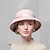 voordelige Feesthoeden-elegante zoete 100% wol / zijden hoeden met pure kleur 1pc casual / vakantie hoofddeksel